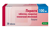 Купить лориста, таблетки, покрытые пленочной оболочкой 100мг, 30 шт в Павлове