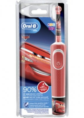Купить oral-b (орал-би) электрическая зубная щетка vitality kids d100 413 2k cars (блистер) в Павлове