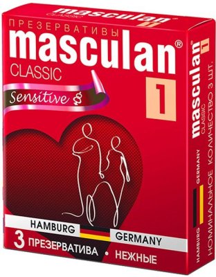 Купить masculan-1 (маскулан) презервативы классик нежные 3шт в Павлове
