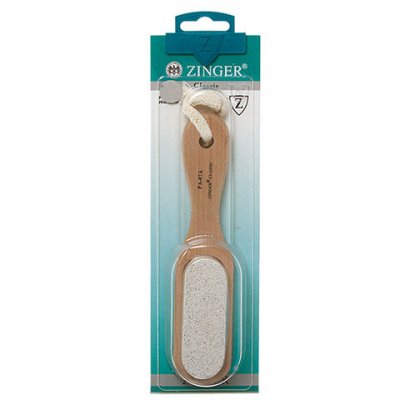 Купить zinger (зингер) пемза pa-07-а мелкая с деревянной ручкой в Павлове