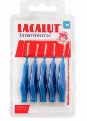 Купить lacalut (лакалют) ершик для зубные, интердентал размер m d 3мм 5 шт в Павлове