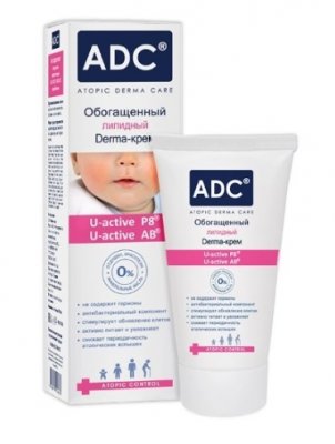Купить адц (adc) derma-крем для детей и взрослых липидный обогащенный, 50мл в Павлове