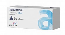 Купить лизипрекс, таблетки 10 мг, 60 шт в Павлове
