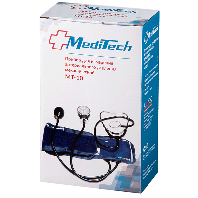 Купить тонометр механический meditech (медитеч) mt-10, со стетоскопом в Павлове