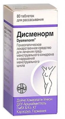 Купить дисменорм, таблетки для рассасывания гомеопатические, 80 шт в Павлове