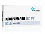 Купить клотримазол, таблетки вагинальные 100мг, 6 шт в Павлове