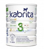 Купить kabrita gold 3 (кабрита) смесь на козьем молоке для детей старше 12 месяцев, 800г в Павлове