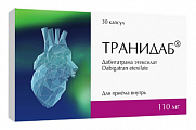 Купить транидаб, капсулы 110мг 30шт в Павлове