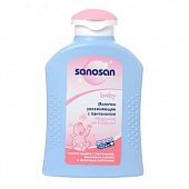 Купить sanosan baby (саносан) молочко для тела увлажняющее с пантенолом, 200мл в Павлове