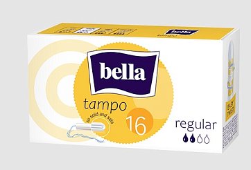 Bella (Белла) тампоны Premium Comfort Regular белая линия 16 шт