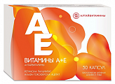 Купить витамин а+е алтайвитамины, капсулы 30шт бад в Павлове