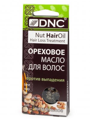 Купить dnc (днц) масло для волос ореховое питательное пакет 15мл, 3шт в Павлове