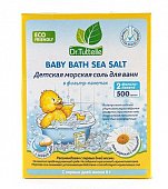 Купить dr.tuttelle (доктор туттелле) соль для ванны морская детская с экстрактом ромашки, 500г в Павлове