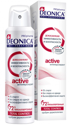 Купить deonica for women active (деоника) антиперспирант аэрозоль, 150мл в Павлове