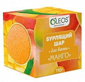 Купить oleos (олеос) шар для ванн бурлящий манго, 110г в Павлове