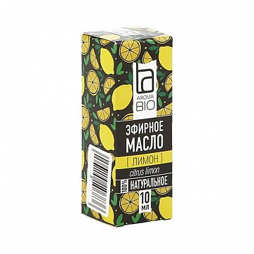 Масло эфирное лимон AromaBio (АромаБио), 10мл