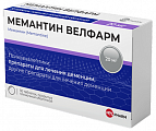 Купить мемантин велфарм, таблетки, покрытые пленочной оболочкой 20мг, 30 шт в Павлове