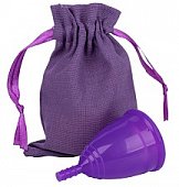 Купить онликап (onlycup) менструальная чаша серия лен размер l, фиолетовая в Павлове