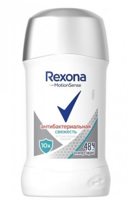 Купить rexona (рексона) антиперспирант-стик антибактериальная свежесть 40мл в Павлове