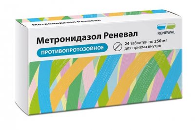 Купить метронидазол, таблетки 250мг, 24 шт в Павлове