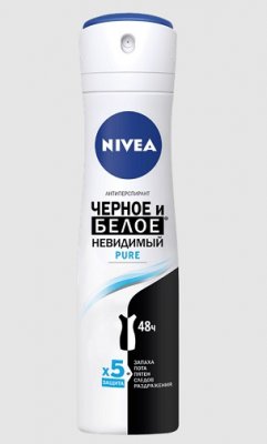 Купить nivea (нивея) дезодорант спрей невидимая защита пюр, 150мл в Павлове