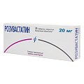 Купить розувастатин, таблетки, покрытые пленочной оболочкой 20мг, 30 шт в Павлове