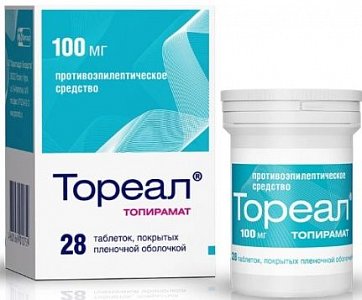 Тореал, таблетки, покрытые пленочной оболочкой 100мг, 28 шт