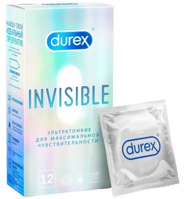 Купить durex (дюрекс) презервативы invisible 12шт в Павлове
