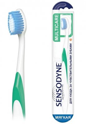 Купить сенсодин (sensodyne) зубная щетка комплексное очищение мягкая, 1 шт в Павлове