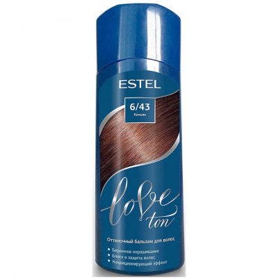Купить estel (эстель) бальзам для волос оттеночный love ton 150мл тон 6/43 коньяк в Павлове