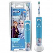 Купить oral-b (орал-би) электрическая зубная щетка vitality kids frozen (d1004132k) в Павлове