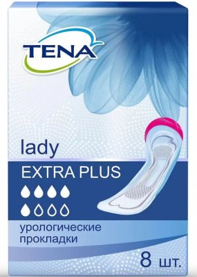 Купить tena (тена) прокладки, lady slim extra plus, 8 шт в Павлове