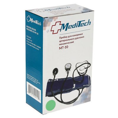 Купить тонометр механический meditech (медитеч) mt-10, со светящимся монометром в Павлове