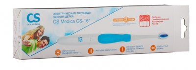 Купить зубная щетка электрическая звуковая cs medica cs-161 голубая, 1 шт в Павлове