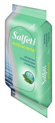 Купить salfeti (салфети) салфетки влажные антибактериальные 72шт в Павлове