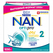 Купить nan 2 optipro (нан) смесь сухая для детей с 6 месяцев, 1050г в Павлове
