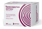 Купить троксерутин-вертекс, капсулы 300мг, 50 шт в Павлове