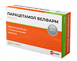 Купить парацетамол велфарм, таблетки 500мг, 30 шт в Павлове