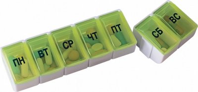 Купить таблетница пилюля (контейнер) для лекарственных препаратов трансформер на неделю в Павлове