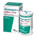 Купить нолипрел а, таблетки, покрытые пленочной оболочкой 0,625мг+2,5мг, 30 шт в Павлове