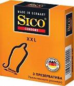 Купить sico (сико) презервативы xxl увеличенного размера 3шт в Павлове