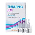 Купить травапресс дуо, капли глазные 5мг/мл+0,04мг/мл 0,3мл, тюбик-капельница 0,3мл, 30 шт в Павлове