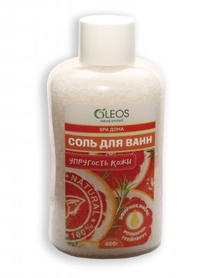 Купить oleos (олеос) соль морская для ванн упругость кожи, 400г в Павлове