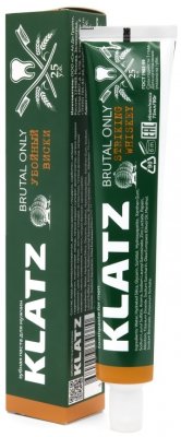 Купить klatz (клатц) зубная паста для мужчин убойный виски, 75мл в Павлове