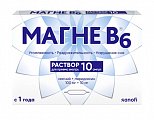 Купить магне b6, раствор для приема внутрь, 100 мг+10 мг ампулы 10мл, 10 шт в Павлове