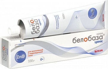 Белобаза Цинк, крем для наружного применения, 100г