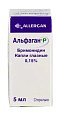 Купить альфаган-р, капли глазные 0,15%, флакон-капельница 5мл в Павлове