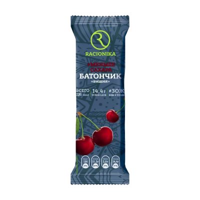 Купить racionika (рационика) сахар-контроль батончик со вкусом вишни, 50г в Павлове