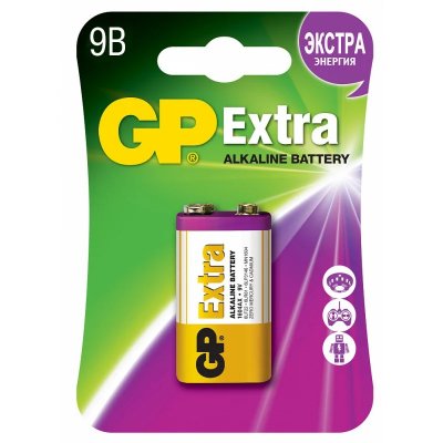 Купить батарейка алкалиновая gp экстра 1604ax-5cr1 9b, 1 шт в Павлове