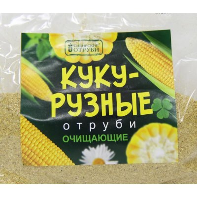 Купить отруби сибирские кукурузные очищающие, 180г в Павлове